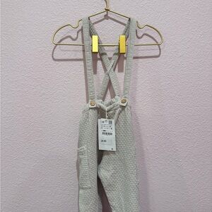 Zara Textured Overalls